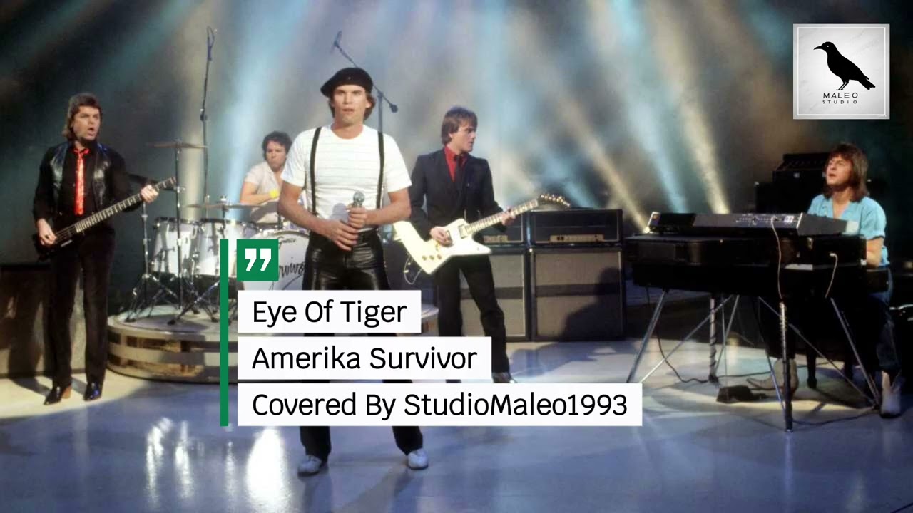 🎸🔥 Eye of the Tiger – Survivor (Progressive Glam Rock 80’s Cover) 🔥🎸Remake by MaleoStudio93