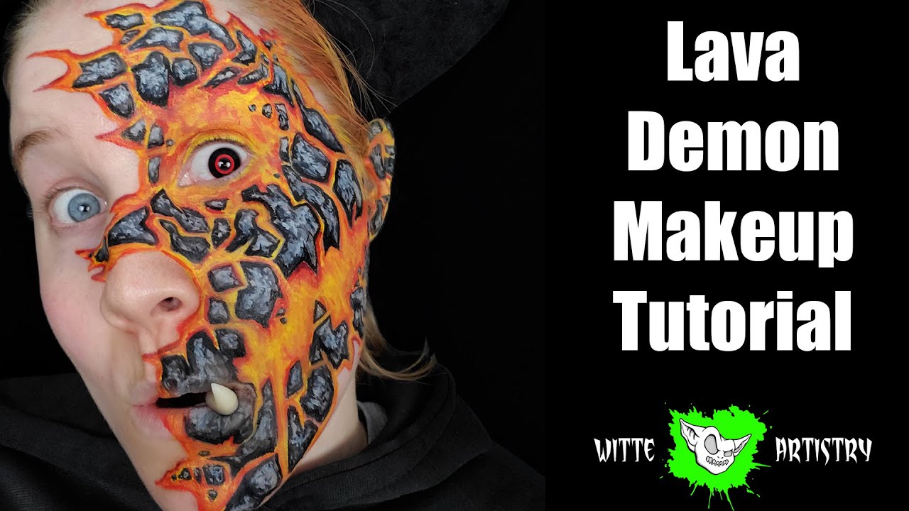 ✅ Lava Demon SFX Makeup Tutorial