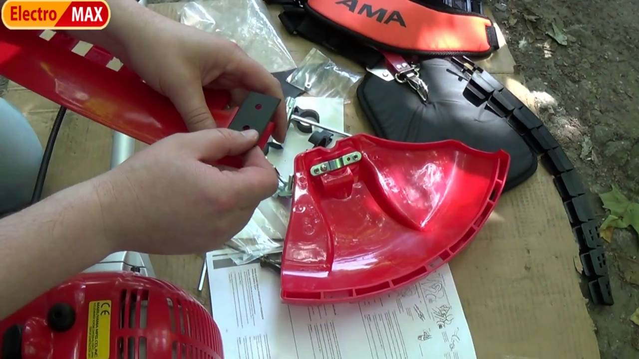 MARUYAMA BC4320H-RS - сборка и первый запуск
