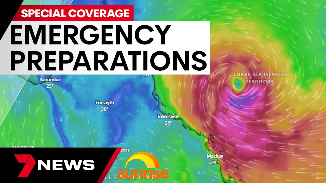 Preparations underway as Cyclone Jasper approaches | 7 News Australia