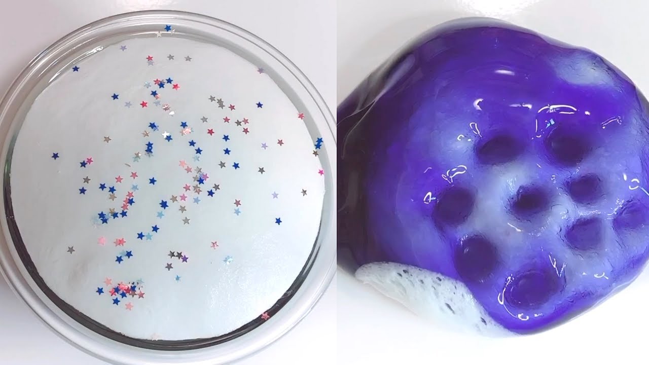 【ASMR】2層アイスバーグスライムを触る【音フェチ Slime 슬라임】