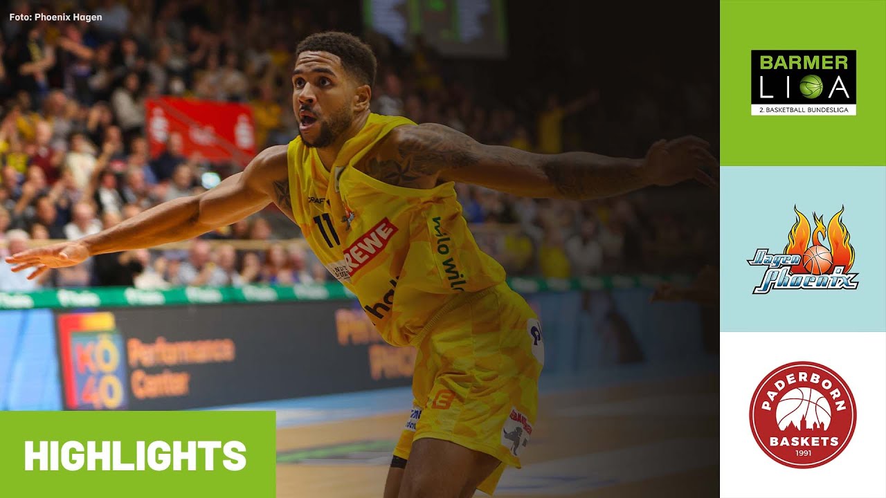 ProA: Phoenix Hagen vs. Paderborn Baskets | Highlights