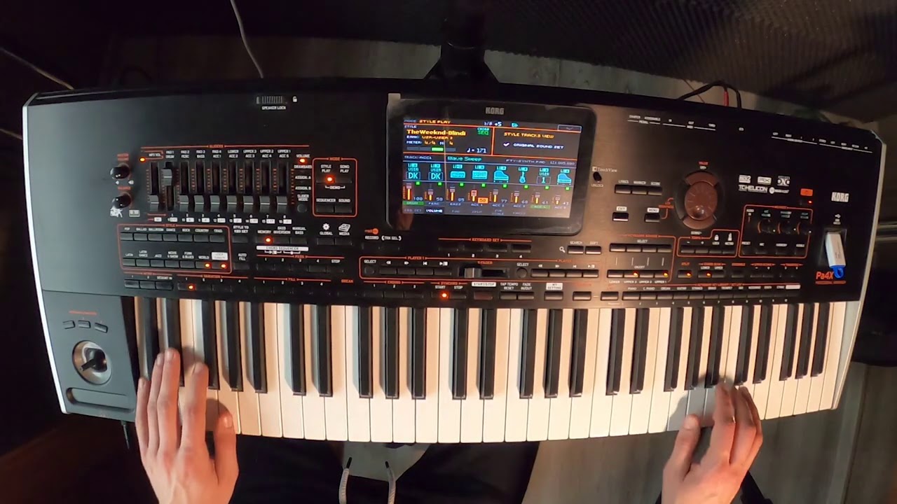 The Weeknd - Blinding Lights ( Instrumental ) Korg Pa4x