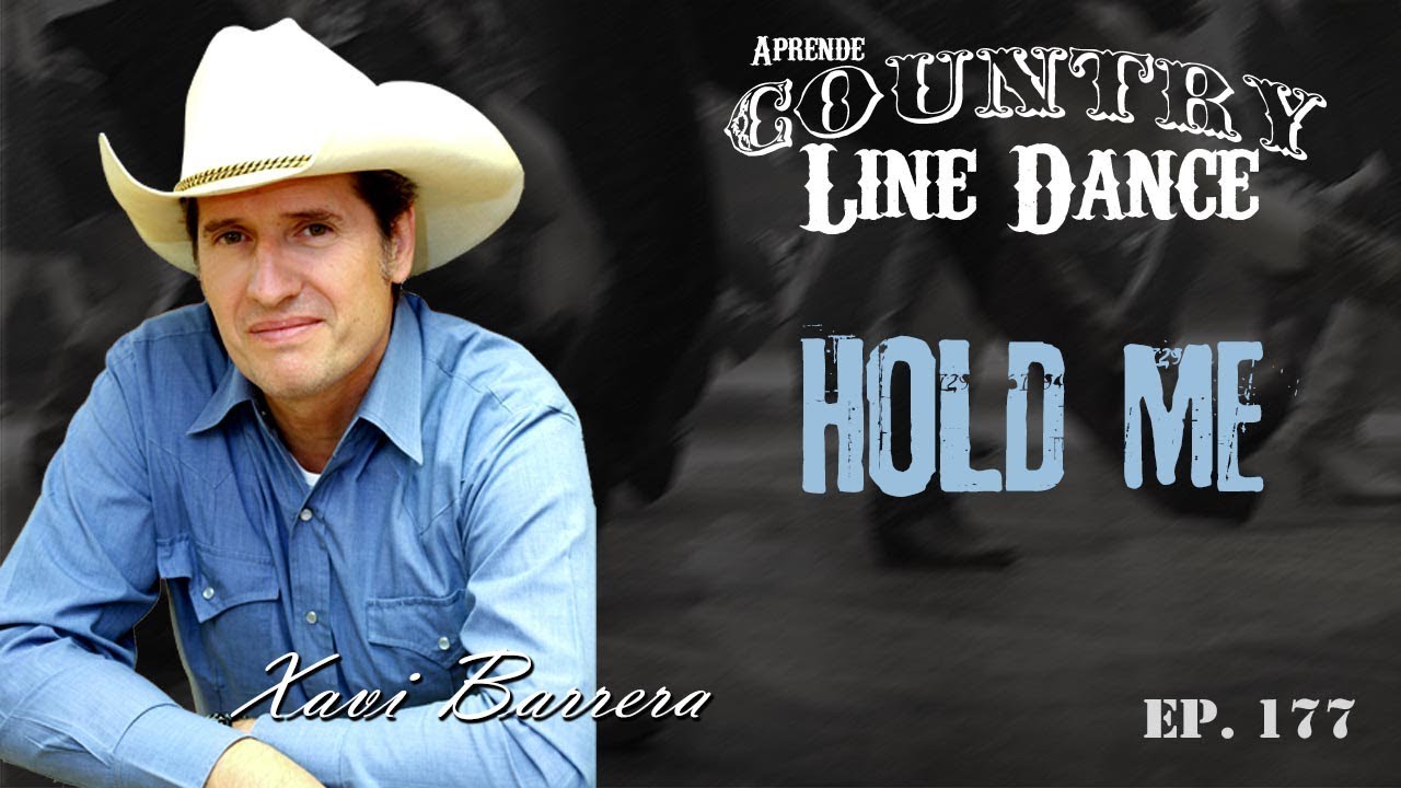 Como bailar HOLD ME - 32 tiempos Country Line Dance Clase y Baile. Principiantes.