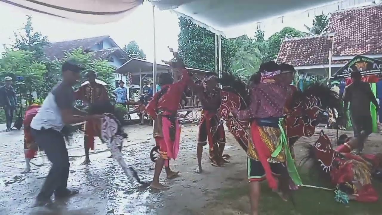 Jaranan Turonggo wulung Natar tarian terakhir di Sumbersari mandah Natar lampung selatan 