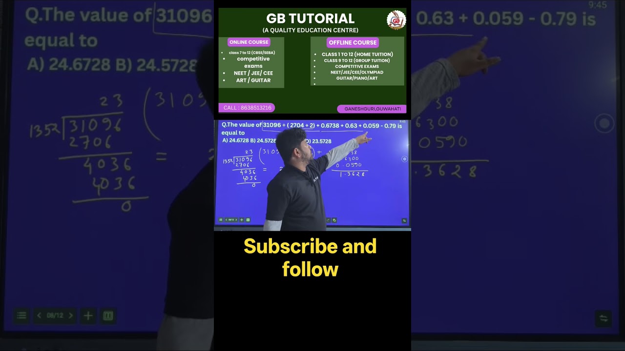 Mathematics for 