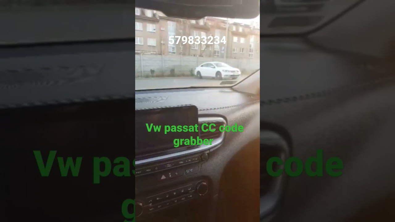 Pandora code grabber VW passat Cc