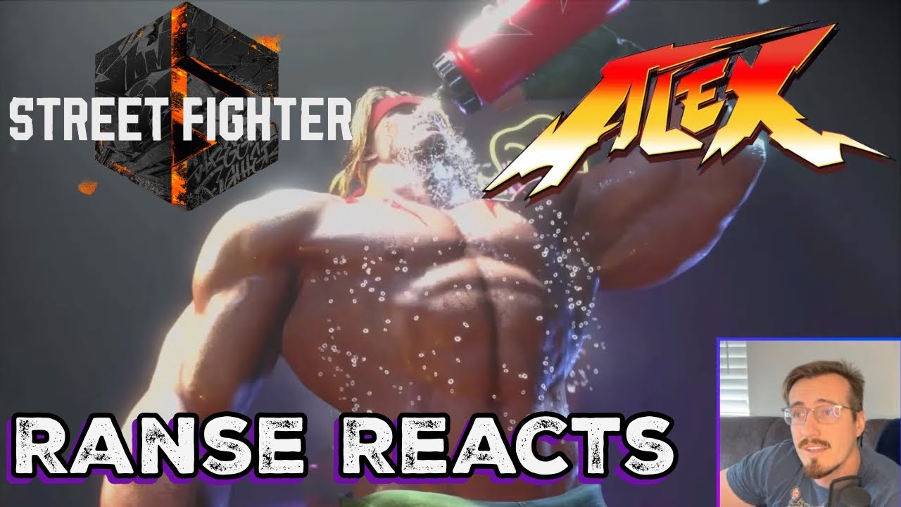 Я ВЛЮБЛЕН!!! Реакция Рэнса - Трейлер геймплея Алекса - Street Fighter 6!