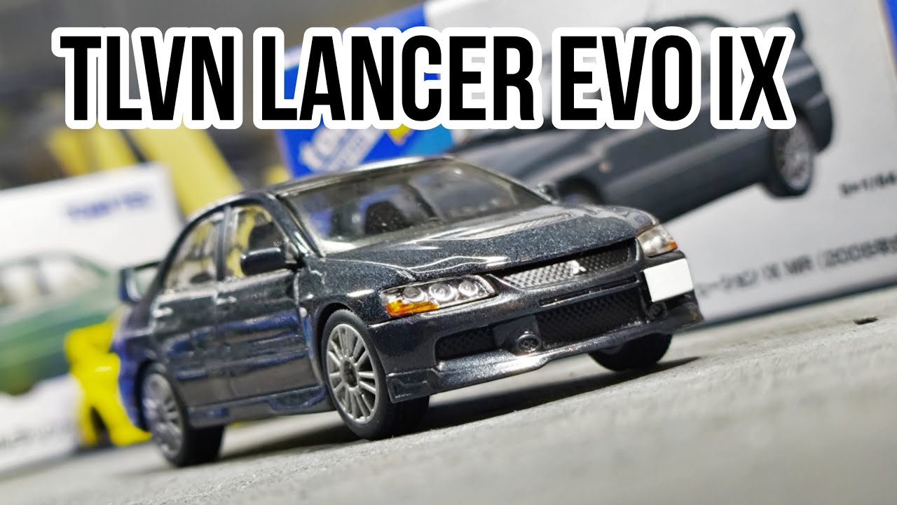 1/64 Lancer Evolution IX MR by Tomica Limited Vintage Neo. Full Review