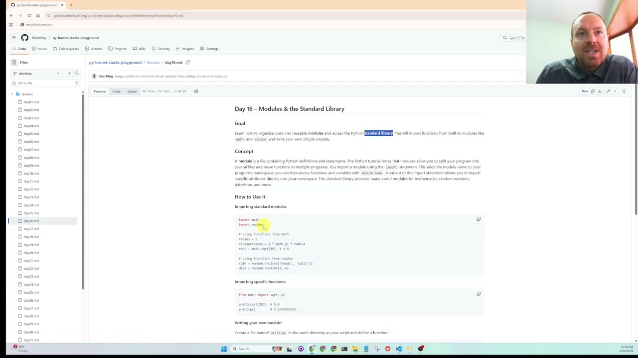 Day 16 – Modules + Adding BACpypes3 CLI Args | Preparing Real BACnet Apps (Theory + Vibe Code)