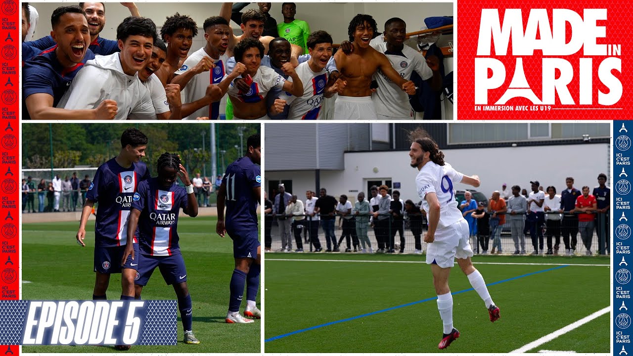 🆕🔴🔵 #MadeInParis: Immersion with the U19s! Season 4️⃣, episode 9️⃣