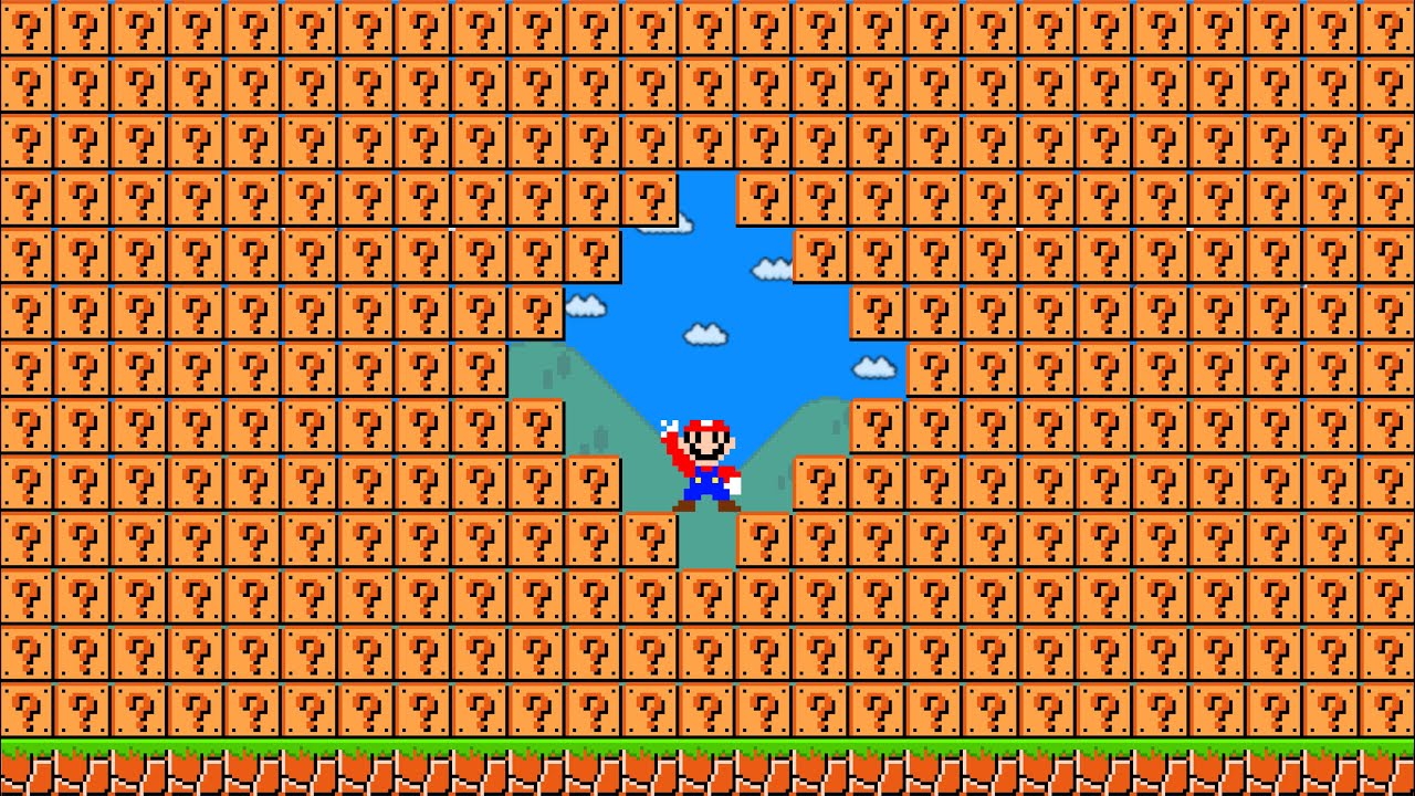 Cat Mario: Mario Collects 1.000.000 Lucky Blocks