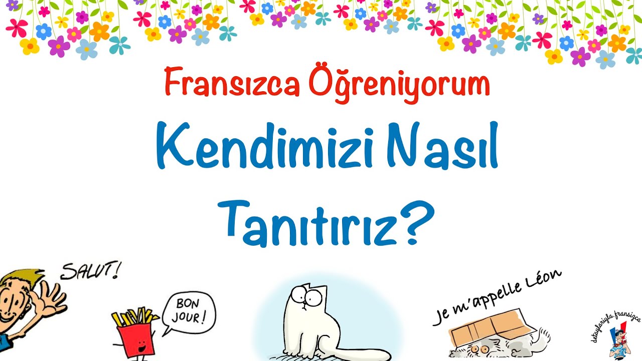 Fransızca Öğreniyorum 1: Kendini Tanıtma, Meslekler, Milliyet