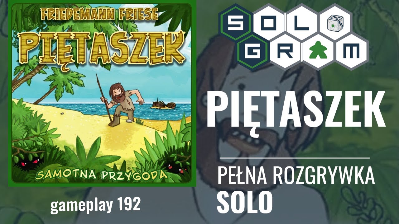 Piętaszek | pełna rozgrywka solo | zasady gry | gameplay 192