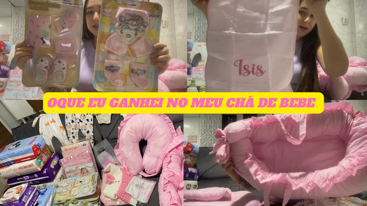 Oque eu ganhei no meu chá de bebê!? Mostrei tudo! Valeu a pena?
