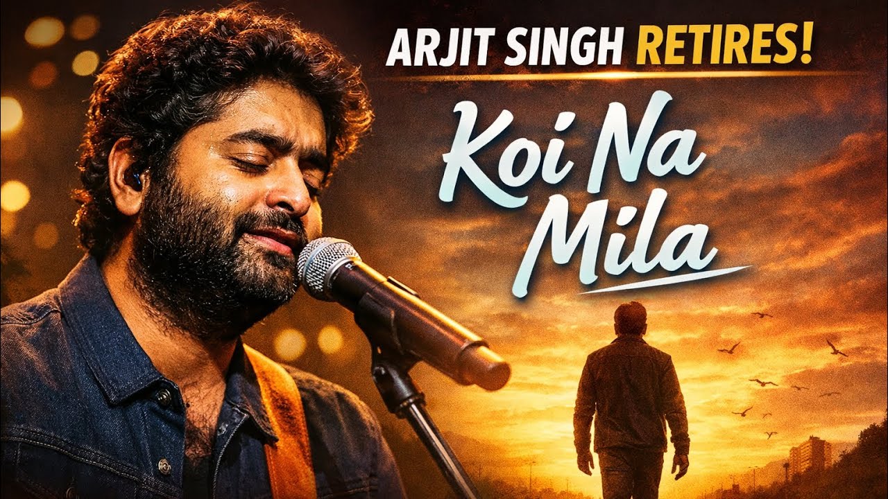 KOI NA MILA || Arjit Singh Retirement || Official Song || RTS_Studio-T || #arjitsingh #sadsong 