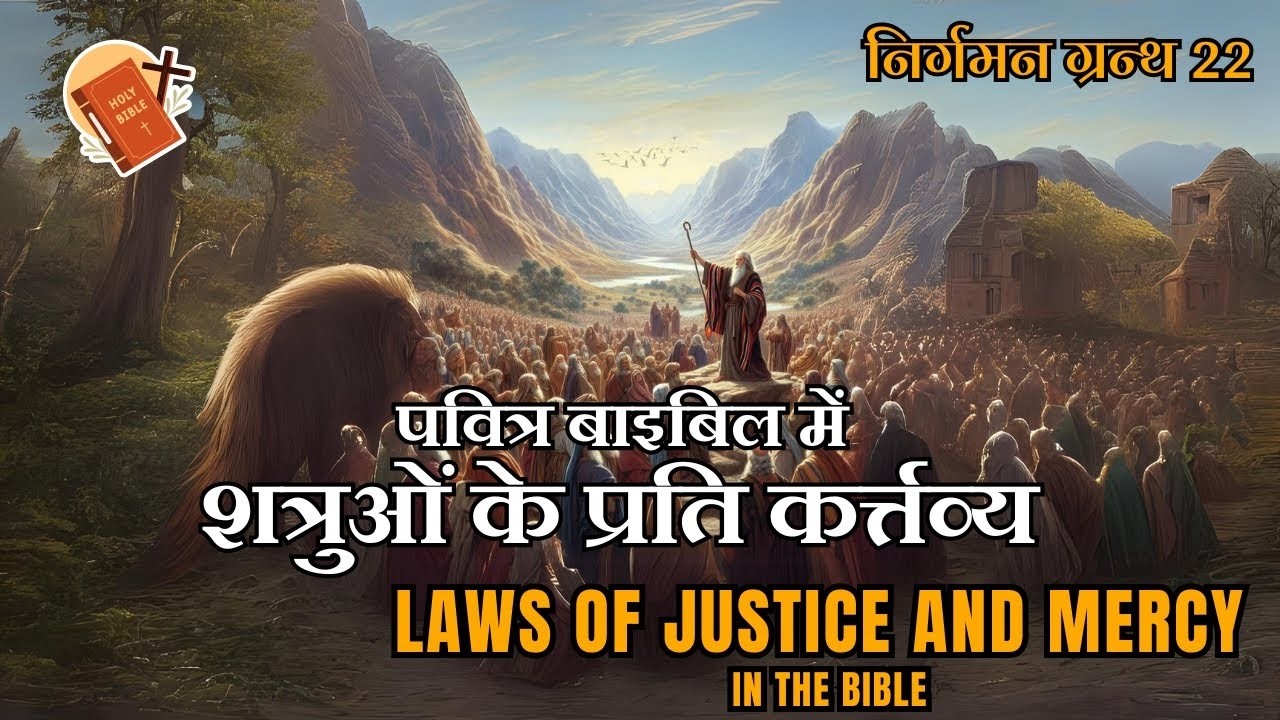 निर्गमन ग्रन्थ 23 || शत्रुओं के प्रति कर्त्तव्य || Laws of Justice and Mercy