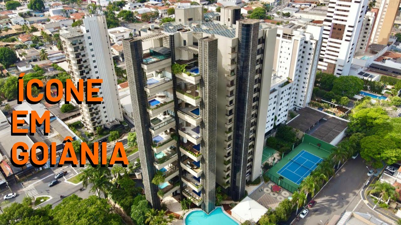 APARTAMENTO CLÁSSICO LUXUOSO À VENDA NO EDIFÍCIO EXCALIBUR | UM POR ANDAR COM PISCINA | GOIÂNIA
