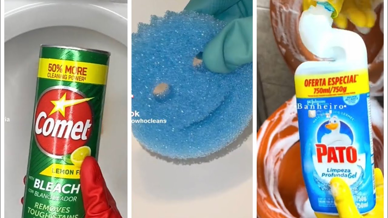 ASMR TikTok Compilation | Cleaning