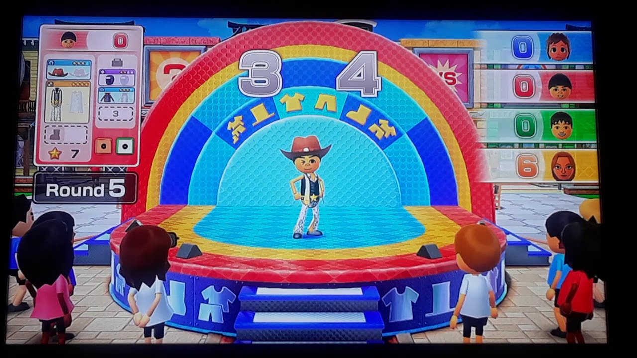 Wii Party U - Mii Fashion Plaza (First Impressions) Part 1