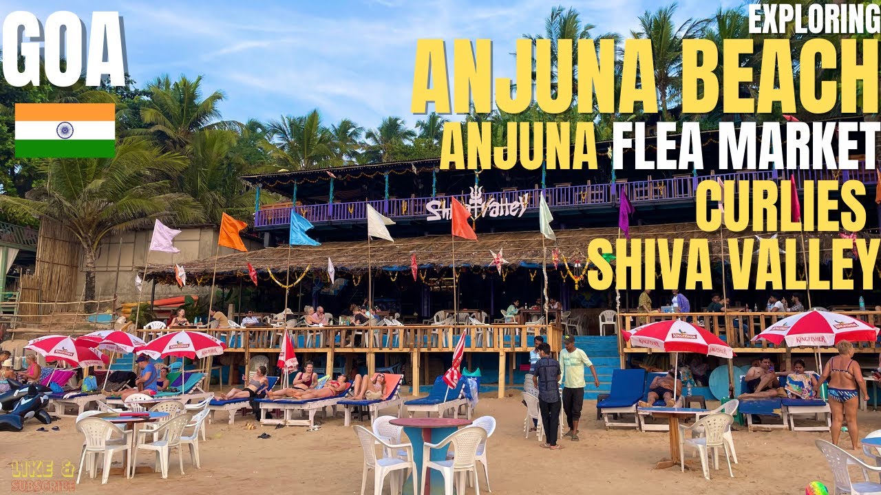 Unforgettable Adventure at Anjuna Beach and Flea Market in India!