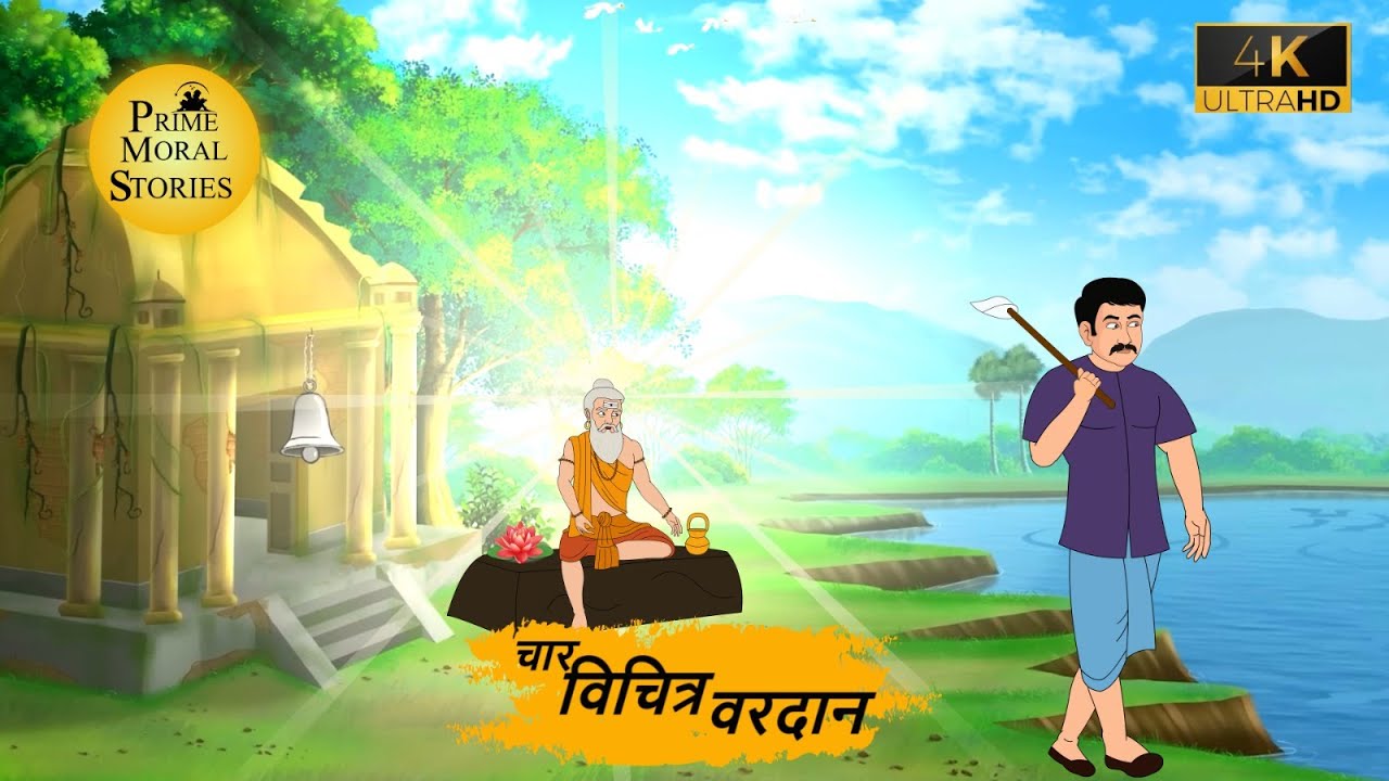 चार विचित्र वरदान l Chaar Vichitra Vardan l  Hindi Kahani | Moral Stories | Story in Hindi l #kahani