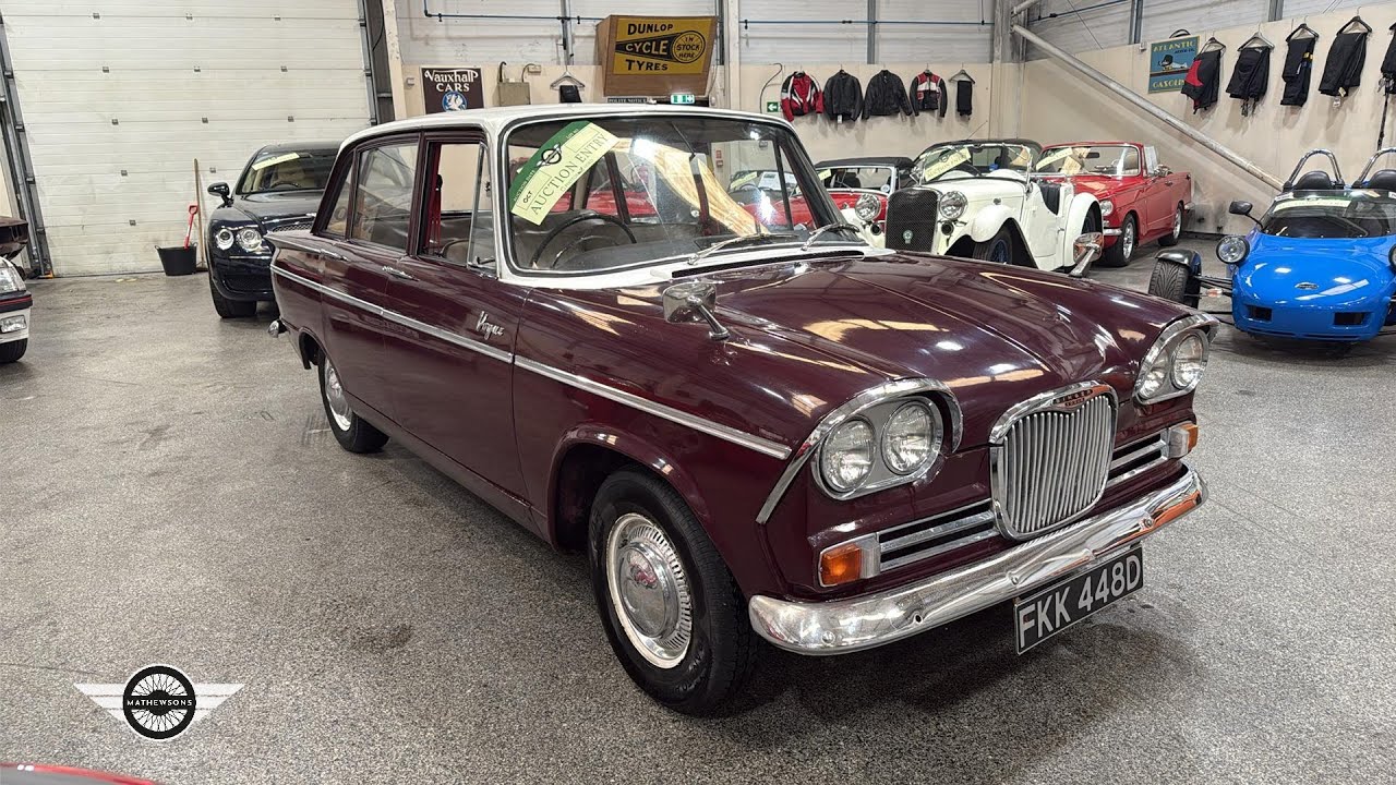 1966 SINGER VOGUE | MATHEWSONS CLASSIC CARS | AUCTION: 8, 9 & 10 OCTOBER 2025