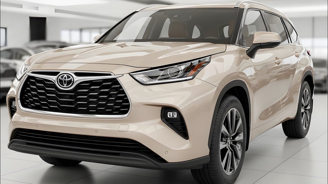 Новый Toyota Highlander 2026 — полный обзор дизайна, салона и технологий | Большой семейный SUV