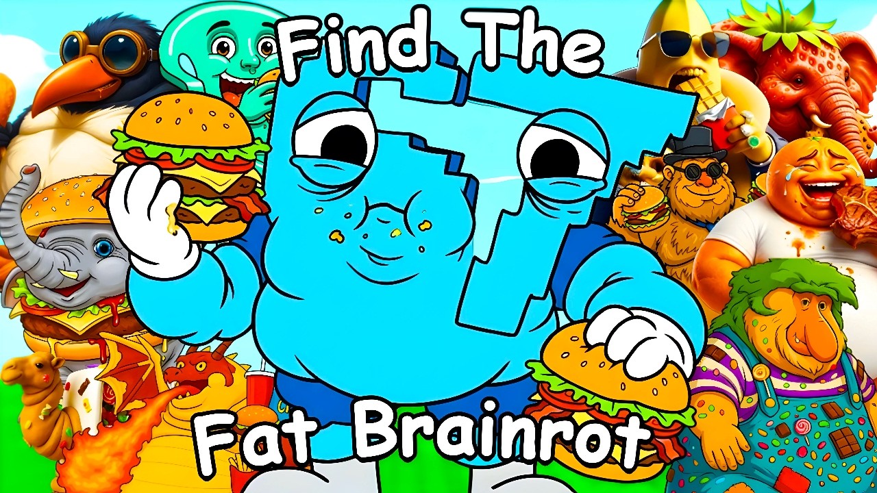 Finding EVERY BRAINROT in Find The Fat Brainrots! (Roblox)