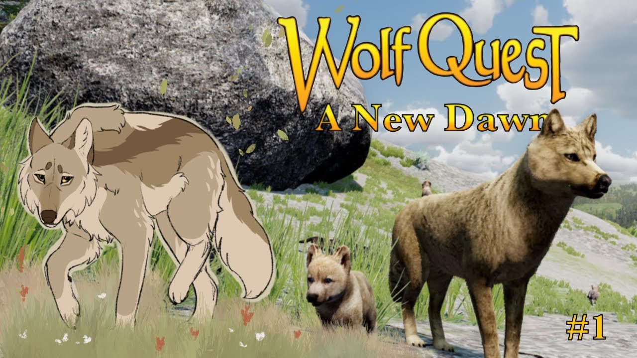 Наступает Новый Рассвет🦬🌼 Wolf Quest: A New Dawn Legacy #1 (Плато Буффало)