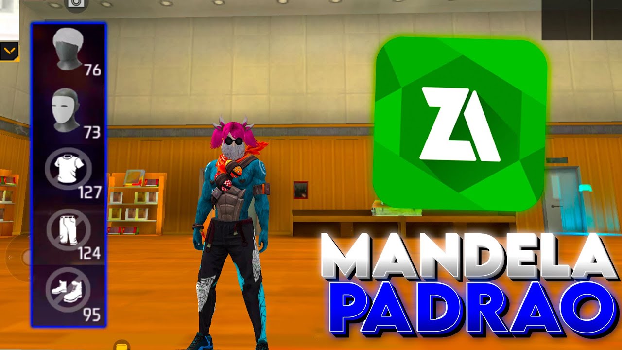TEXTURA NA PADRAO APOSTADO FREE FIRE MANDELA LINK DIRETO ATUALIZADO