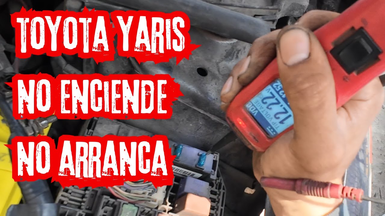 Por qué mi Toyota Yaris no enciende - no prende la luz Check - parpadea la luz verde de temperatura
