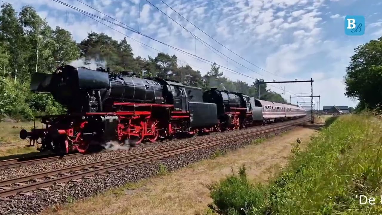 Westfalendampf stoomt door Borne
