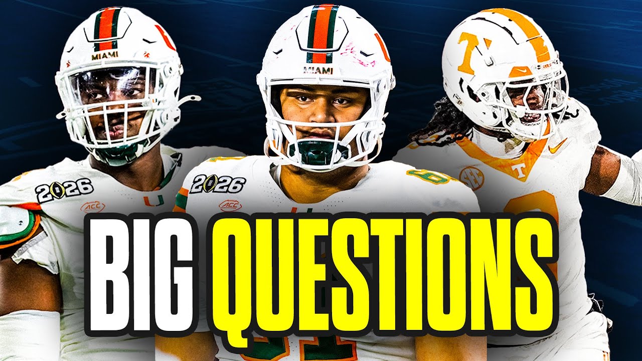 Big Questions Facing 2026 NFL Draft Stars: Rueben Bain, Francis Mauigoa & Jermod McCoy