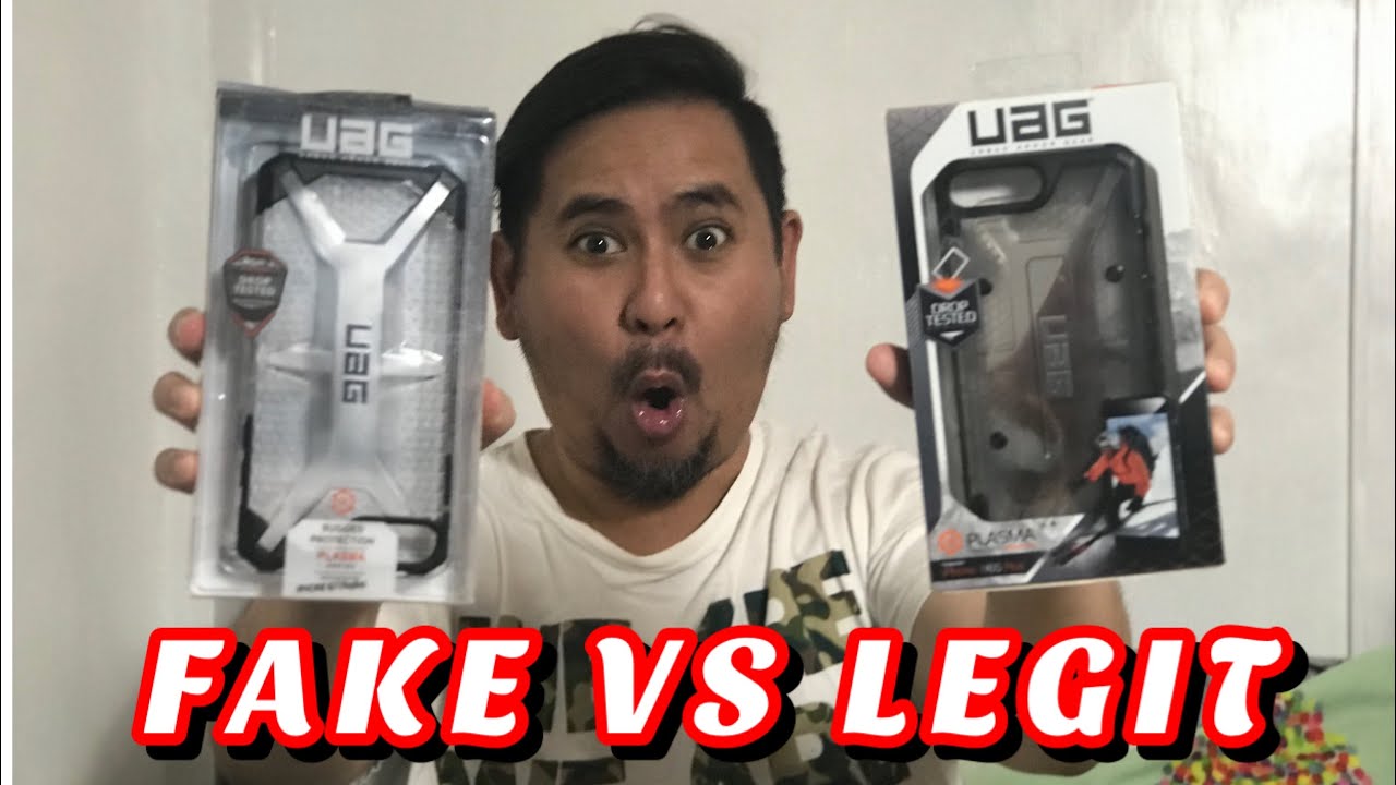 UAG Plasma Gear Case LEGIT vs FAKE