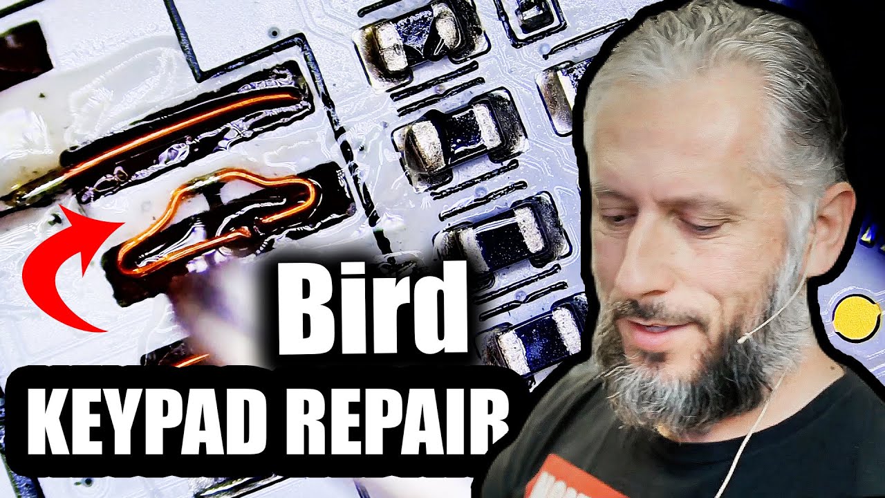 Ремонт клавиатур систем домашней автоматизации Bird — когда простой ремонт превращается в искусст...