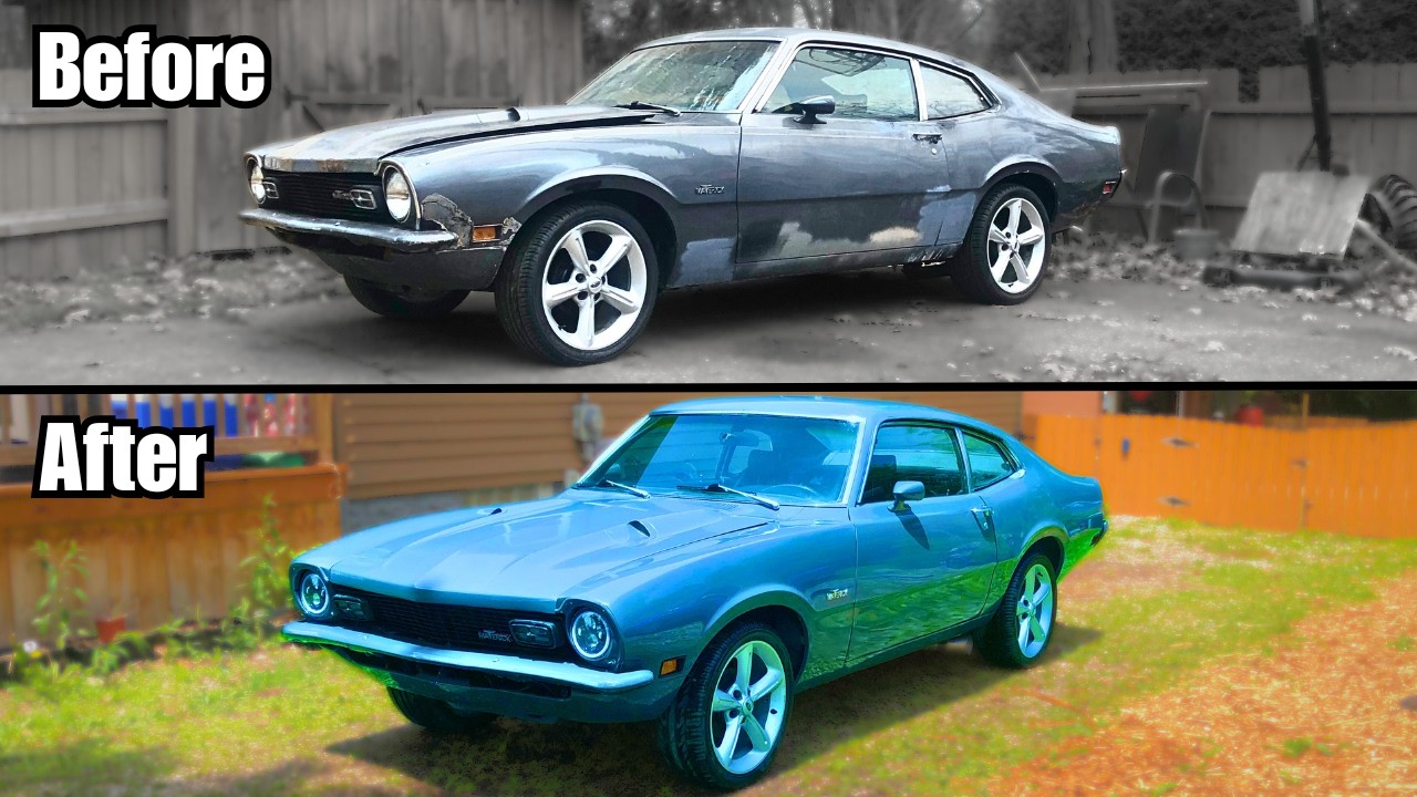 Transforming My 72  Maverick Grabber with a Budget Paint Job!
