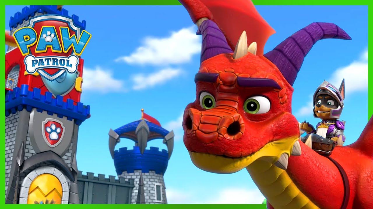The Rescue Knights Save Barkingburg 🏰| PAW Patrol | Cartoons for Kids