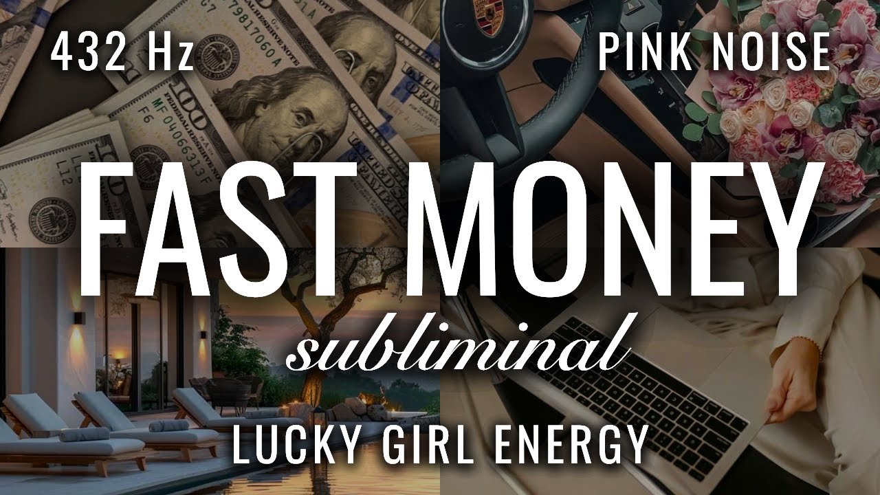 Lucky Girl Energy 💸 432Hz Subliminal for FAST Wealth Activation