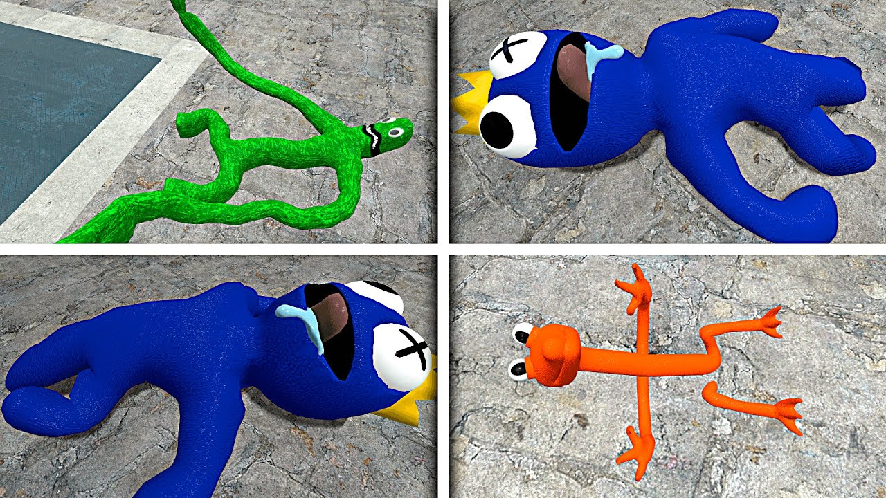 ALL RAINBOW FRIENDS CHARACTERS TORTURE IN Garrys Mod