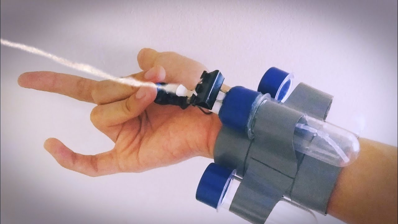 CONSTRU&Ccedil;&Atilde;O DO NOVO LAN&Ccedil;ADOR DE TEIA REAL COM FUNCIONAMENTO E COMO FAZER O FLUIDO DE TEIA REAL