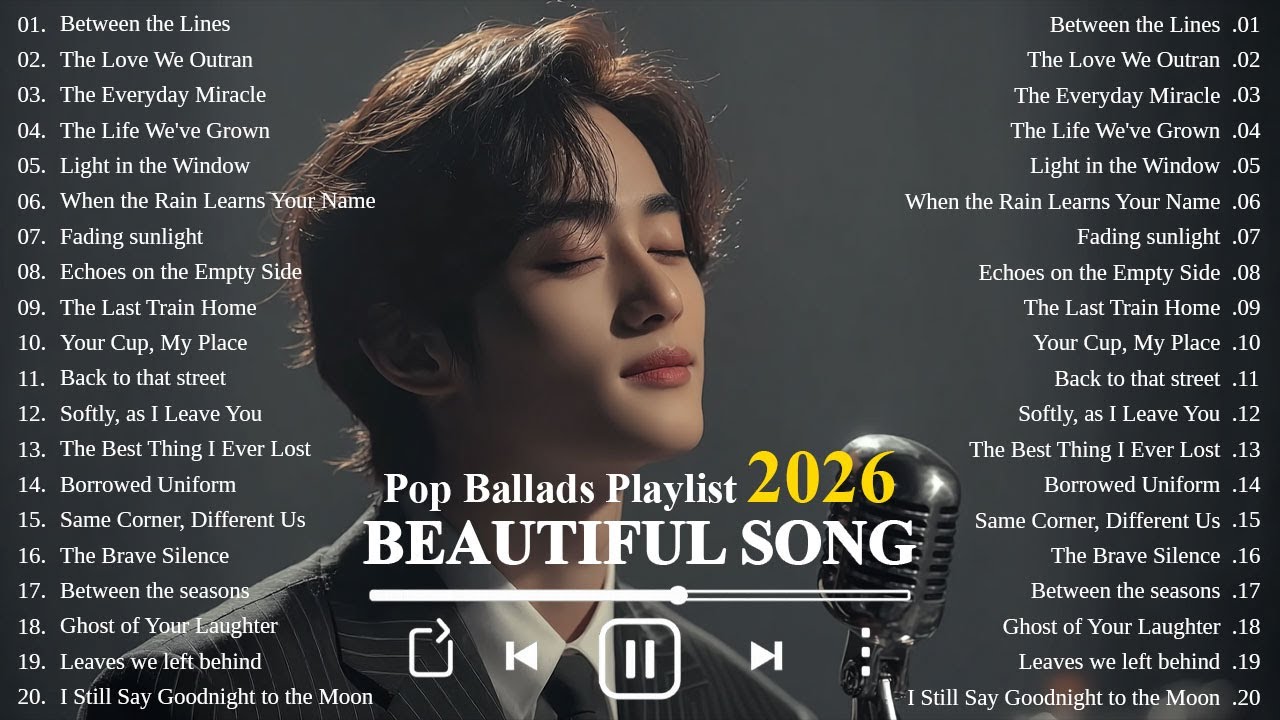 Beautiful & Romantic Ballads 2026 | Easy-Listening & Relaxing Love Songs | K-Drama OST Style