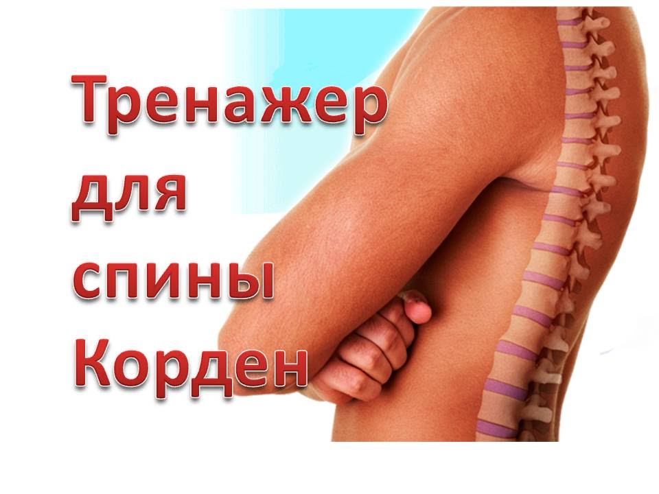 Тренажер для мышц спины Корден