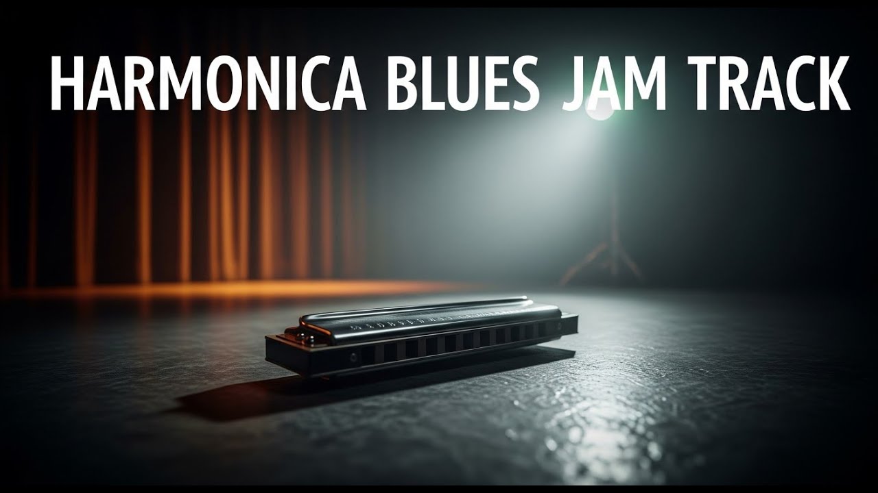 Harmonica Blues Jam Track - Get Inspiration or Jam With The Track - Great Lovely Blues Track