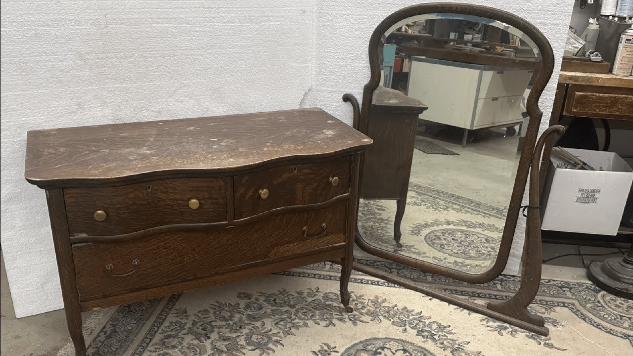 TIGER OAK from 1912: The best veneer I've seen!