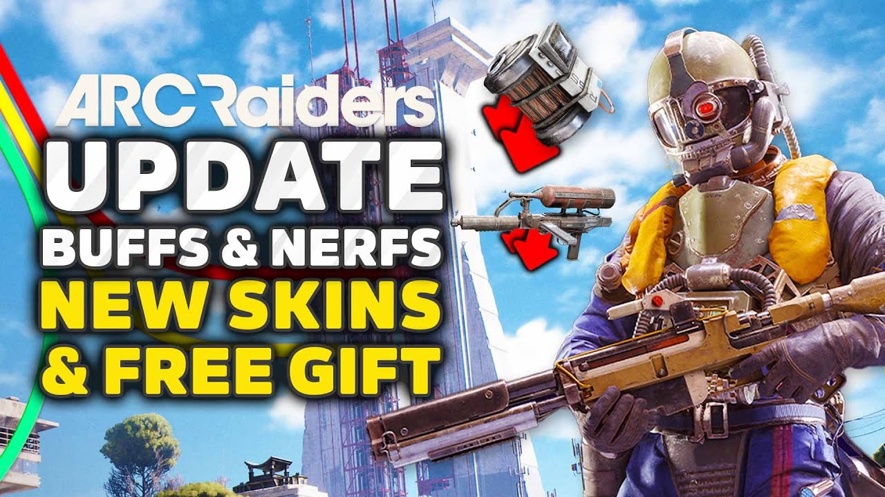 ARC Raiders NEW Update - Kettle & Trigger Nade Nerfs, FREE Gift & Major Changes
