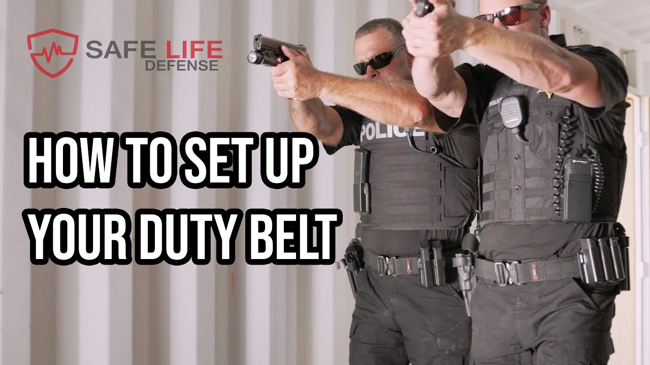 Ultimate Duty Belt Setup Guide | Best Tips & Tricks to set up your belt by Safe Life Defense