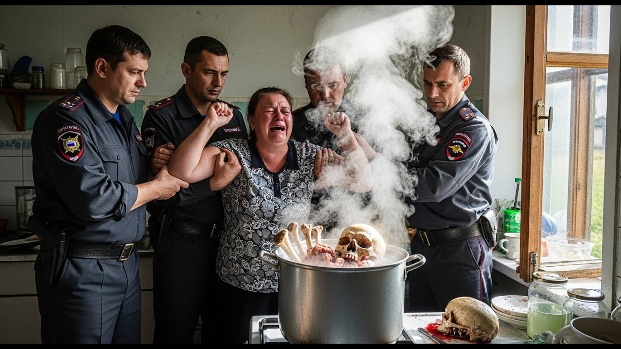 Обнаружили кастрюлю с кашей из субпродуктов, сваренной с костями мужа и его любовницы…