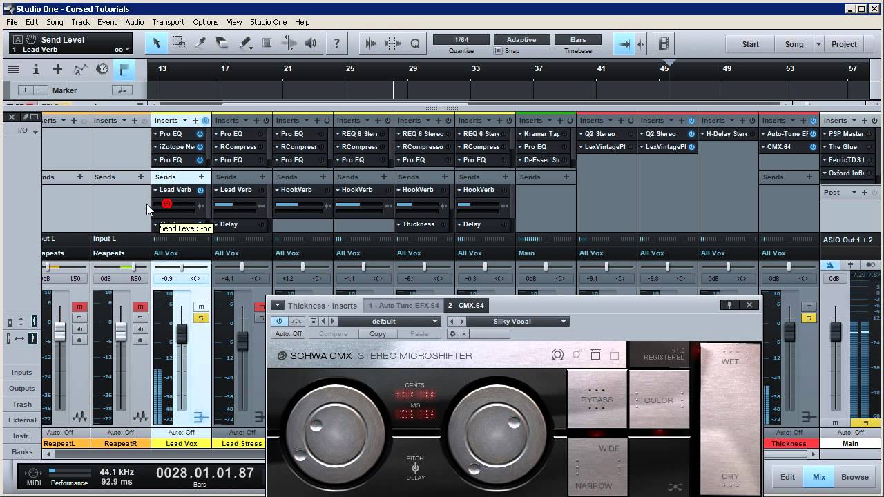 How To Mix Vocals Adding Warmth Thickness To Vocals Tutorial Series Part 3