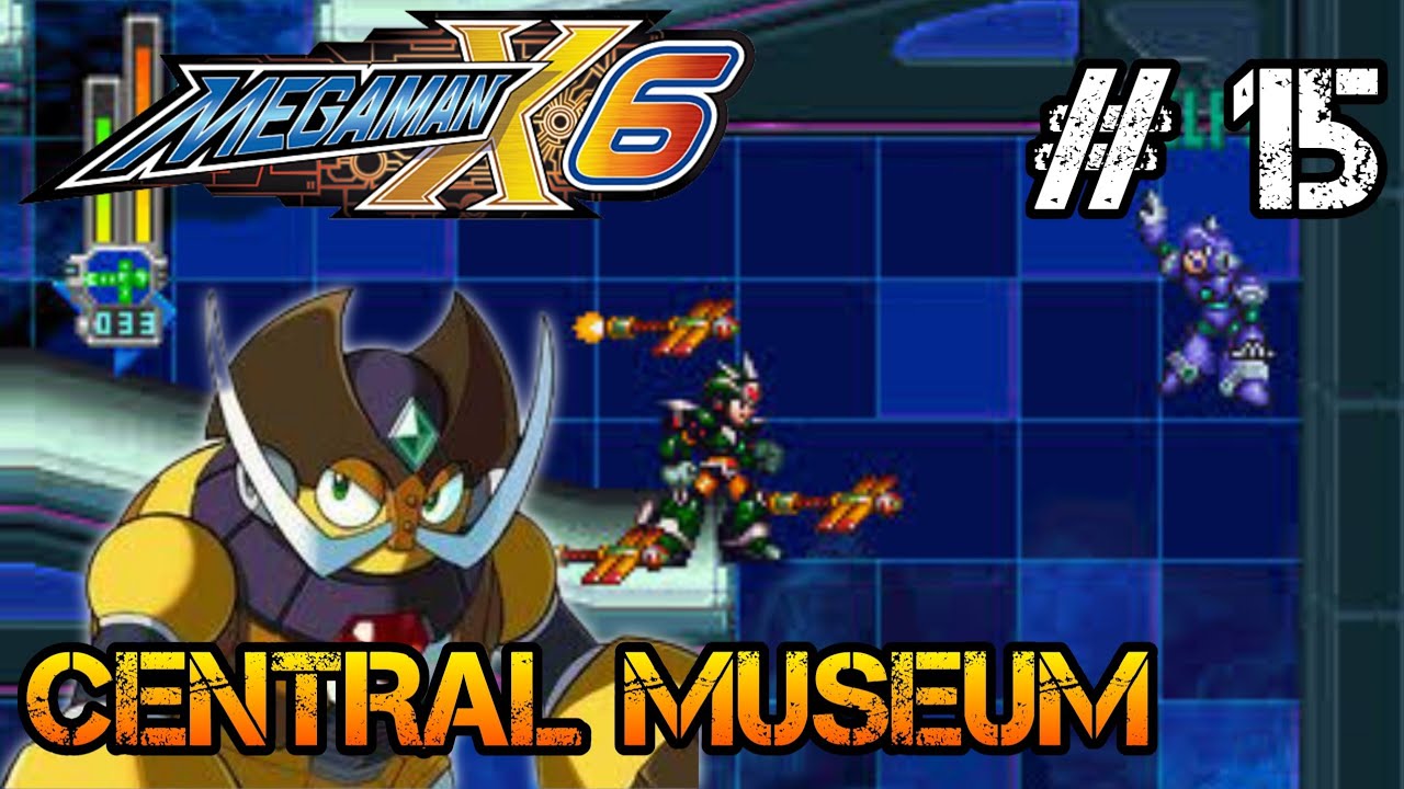 Mega Man X6 - Central Museum(2) 100% detonado e salvando 128 Reploids - Parte 15